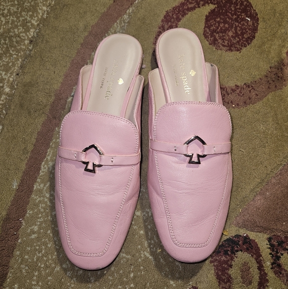 Kate Spade Pink Mules - Picture 1 of 3